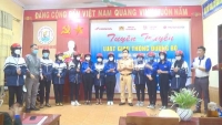 Tuổi trẻ Lộc Hà phối hợp với Công an huyện tổ chức chương trình ngoại khóa hưởng ứng ngày Pháp luật  nước cộng hòa xã hội Chủ nghĩa Việt Nam (09/11)