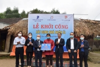 Chương trình “#Thank you, VietNam!” hỗ trợ nhà nhân ái cho người nghèo Hà Tĩnh