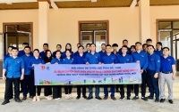 Đội trí thức trẻ tình nguyện cấp tỉnh hỗ trợ xã Hà Lĩnh xây dựng Nông thôn mới