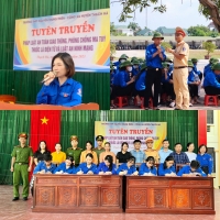 Thạch Hà: Tăng cường các hoạt động Đoàn tham gia giữ gìn an ninh trật tự trên địa bàn huyện