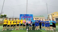 Thị đoàn Hồng Lĩnh: Giao lưu bóng đá và gặp mặt nhân kỷ niệm 19 năm Ngày doanh nhân, 67 năm Ngày truyền thống Hội LHTN Việt Nam