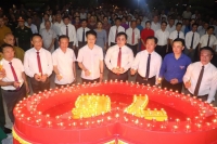 Thị đoàn Hồng Lĩnh: Trang trọng tổ chức Lễ thắp nến tri ân các Anh hùng liệt sỹ