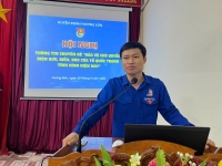 Hương Sơn: Hội nghị Thông tin chuyên đề “Bảo vệ chủ quyền biên giới, biển đảo của Tổ quốc trong giai đoạn hiện nay”.