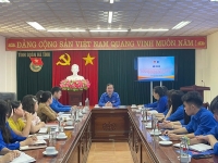 Hà Tĩnh triển khai có hiệu quả Kế hoạch thực hiện chương trình Tăng cường năng lực quản lý, điều phối hoạt động tình nguyện cho đội ngũ cán bộ Đoàn, Hội