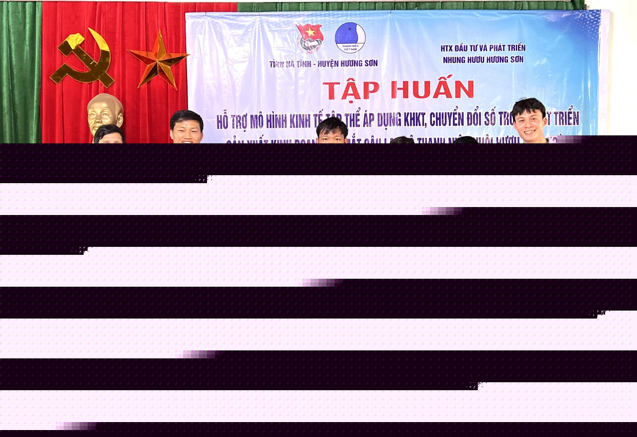 Tập huấn hỗ trợ mô hình kinh tế tập thể áp dụng KHKT, chuyển đổi số trong phát triển sản xuất kinh doanh