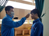 Học sinh Hà Tĩnh tiến hành các biện pháp phòng dịch Covid-19 tại vòngChung kết cấp tỉnh Cuộc thi “Tự hào Việt Nam” lần thứ III