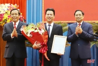 Chủ tịch UBND tỉnh Hà Tĩnh được điều động giữ chức Bí thư Tỉnh ủy Hà Giang