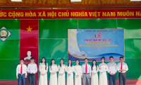 Đoàn Trường THPT Nguyễn Đình Liễn tuyên dương danh hiệu Học sinh 3 tốt