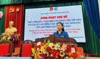 Cẩm Xuyên: CLB Lý luận trẻ tổ chức sinh hoạt chủ đề tính chiến đấu, phản biện của Đảng viên trẻ gắn với câu nói nổi tiếng của Tổng Bí thư Trần Phú "Hãy giữ vững chí khí chiến đấu"