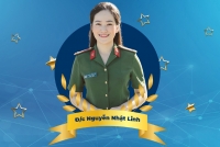 Chia sẻ của nữ trung úy công an ở Hà Tĩnh vào chung kết Olympic tiếng Anh dành cho cán bộ trẻ toàn quốc