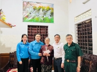 Hồng Lĩnh: Tổ chức thăm hỏi, trao quà cho các cựu TNXP gặp hoàn cảnh khó khăn