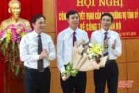 Đồng chí Phan Kỳ - Phó Bí thư Tỉnh đoàn được điều động về công tác tại huyện Hương Khê