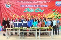Đoàn Trường THPT Nguyễn Huệ huyện Kỳ Anh tổ chức Hoạt động trải nghiệm hướng nghiệp cho học sinh năm 2021.