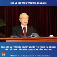 Bài phát biểu của Tổng Bí thư Nguyễn Phú Trọng bế mạc Hội nghị lần thứ sáu Ban Chấp hành Trung ương Đảng khoá XIII