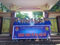 Ý nghĩa hành trình về địa chỉ đỏ tại Khu Chứng tích chiến tranh Trường Cấp II Hương Phúc của tuổi trẻ Can Lộc