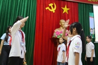 Tập huấn kỹ năng nghiệp vụ cho cho đội chỉ huy đội, phụ trách sao nhi đồng