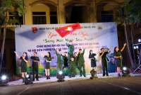 Chương trình nghệ thuật "Sáng mãi ngôi sao xanh" chào mừng Đại hội Đoàn TNCS Hồ Chí Minh các cấp
