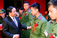Lực lượng vũ trang Hà Tĩnh vững bước dưới cờ Đảng quang vinh