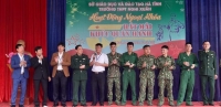 Tuổi trẻ Nghi Xuân sôi nổi các hoạt động chào mừng kỷ niệm 75 năm ngày thành lập Quân đội nhân dân Việt Nam, 30 năm ngày hội Quốc phòng toàn dân hưởng ứng Chiến dịch Đông Xuân tình nguyện 2020