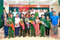Huyện Đoàn Vũ Quang: Tổ chức gặp mặt, tặng quà 36 tân binh trước lúc lên đường nhập ngũ