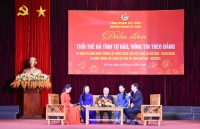 Hà Tĩnh: Ý nghĩa Diễn đàn “Tuổi trẻ Hà Tĩnh tự hào, vững tin theo Đảng”