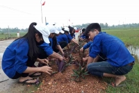 Can Lộc: Hơn 800 ĐVTN tham gia xây dựng nông thôn mới