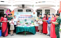 Hơn 1.000 học sinh, chiến sỹ Bộ đội Biên phòng tham gia Ngày sách và Văn hóa đọc