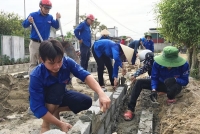 Tuổi trẻ thành phố Hà Tĩnh chung sức xây dựng nông thôn mới