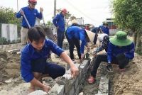 Tuổi trẻ Hà Tĩnh khởi công 93 nhà tĩnh nghĩa trong tháng thứ nhất chiến dịch Thanh niên tình nguyện hè 2018