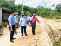 Tỉnh đoàn khảo sát và làm việc về hỗ trợ, đỡ đầu Nông thôn mới xã Hà Linh