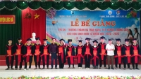 Trung tâm GDNN-GDTX Lộc Hà phối hợp tổ chức Lễ bế giảng; tri ân trưởng thành và trao bằng tốt nghiệp trung cấp nghề cho học sinh khối 12, khóa học 2022 - 2023.
