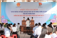 Thành đoàn Hà Tĩnh: Tổ chức “Phiên tòa giả định” tại trường THPT Phan Đình Phùng về phòng, chống lừa đảo trên không gian mạng