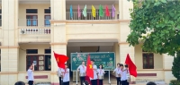 THCS Bồng Lĩnh tổ chức tuyên truyền Luật trẻ em và lấy ý kiến, nguyện vọng của học sinh