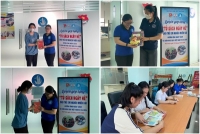 Đoàn trường ĐH Hà Tĩnh: Thiết thực các hoạt động hưởng ứng Ngày sách và văn hóa đọc Việt Nam năm 2024