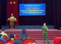 HUYỆN KỲ ANH: TỔ CHỨC TUYÊN TRUYỀN PHÒNG, CHỐNG MA TUÝ, TỆ NẠN XÃ HỘI, PHÒNG CHÁY CHỮA CHÁY NĂM 2024