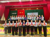 Toàn thể giáo viên Tổng phụ trách Đội có mặt tại buổi tập huấn