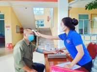 Hà Tĩnh: Hơn 1.000 lượt ĐVTN tham gia hỗ trợ công tác tiêm chủng Vacxin phòng, chống covid-19 cho người dân