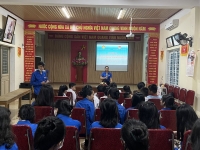 Hội đồng Đội thành phố Hà Tĩnh: Tổ chức Tập huấn kỹ năng về phòng, chống đuối nước và tai nạn thương tích cho trẻ em năm 2023