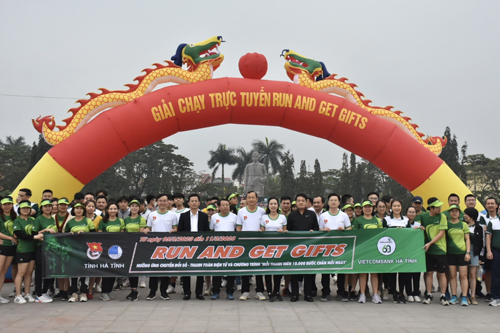 Hơn 8.000 ĐVTN Hà Tĩnh tham gia giải chạy trực tuyến "RUN AND GET GIFTS" hưởng ứng chuyển đổi số - thanh toán điện tử và chương trình “Mỗi thanh niên 10.000 bước chân mỗi ngày”